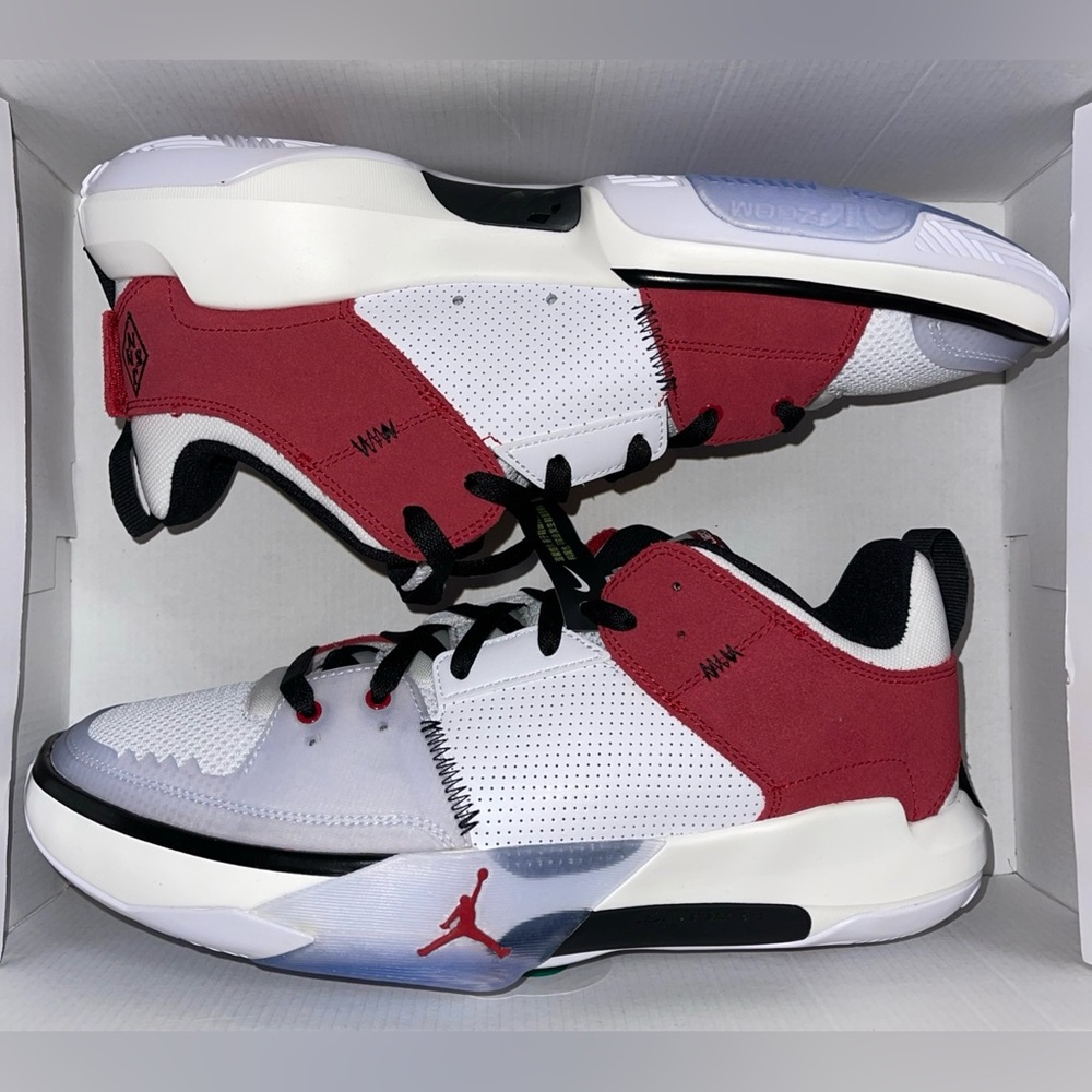 New Jordan One Take 5 in White, Red, and Black